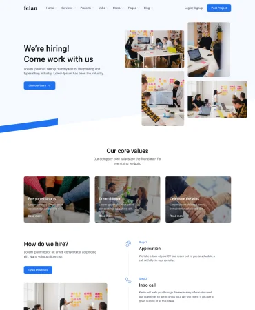 Career Page